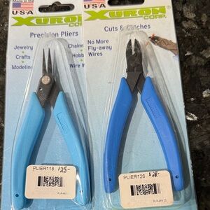 Xuron Precision Pliers & Cutters Set - Blue Handles